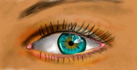 Drawing of Eyes by Eclat de Lune