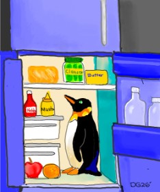 Kühlschrank-Zeichnung von GreyhoundMama