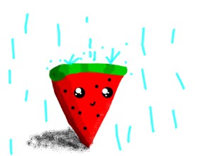 Data の スイカ の絵