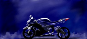 Çhåching の バイク の絵