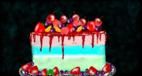 Eclat de Lune の ケーキ の絵