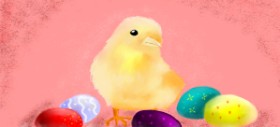 Lyv の イースターのひよこ の絵