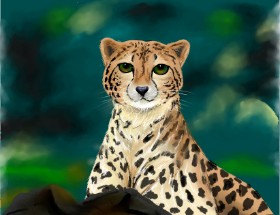 Wendy :) の チーター の絵