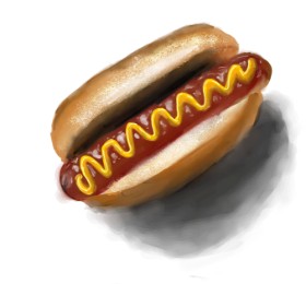 NashNash😎 の ホットドッグ の絵