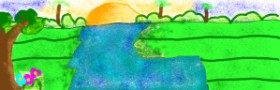 AnYAY の 川 の絵