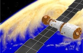 Humo de copal の 衛星 の絵