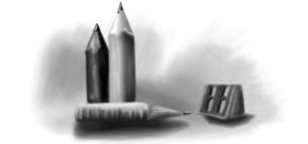 archeo (imbackyo) の 鉛筆 の絵