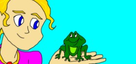 Рисунок на тему «Лягушка» — автор: Anonymous