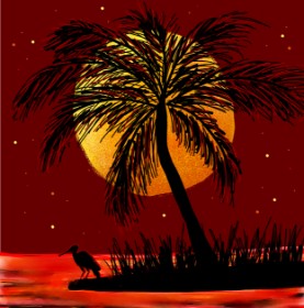 Drawing of Palm tree by 💫 KatieKat 💫