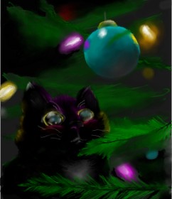 🌌Mom💕E🌌 の 猫 の絵