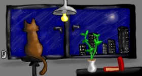 Drawing of House by Boubou