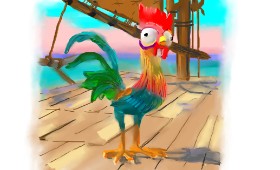 Herbert の 雄鶏 の絵