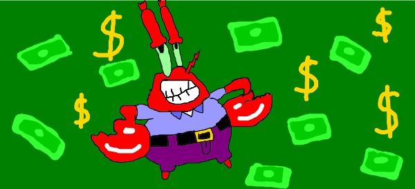 Mr. Krabs (SpongeBob)-Zeichnung von Unknown