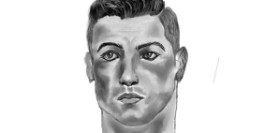 Temüjin の Cristiano Ronaldo の絵
