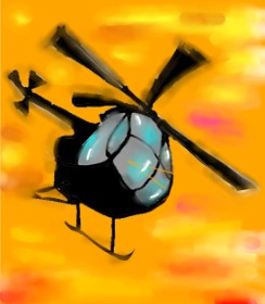 Drawing of Helicopter by Not.Old.Train