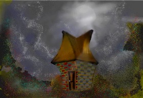 Рисунок на тему «Дом» — автор: Dada