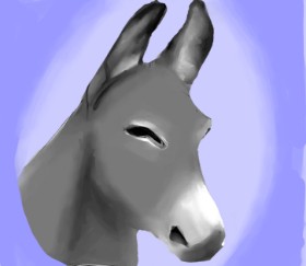 Emit の ロバ の絵
