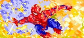 Philip の スパイダーマン の絵