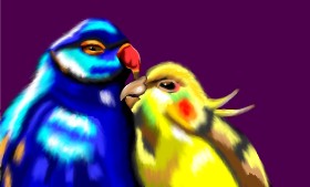 Aminich の オウム の絵