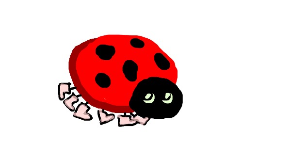 mabs の てんとう虫 の絵