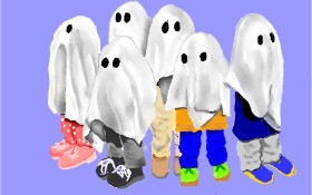GJP の 幽霊 の絵