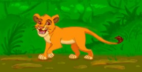 Drawing of Simba (Lion King) by shiNIN
