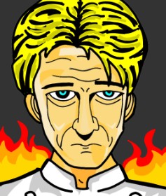 ヴィクトル の シェフ の絵