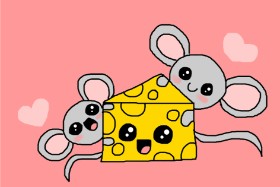 Laura:)) の チーズ の絵
