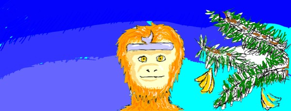 BUDDERlegacy の 猿 の絵