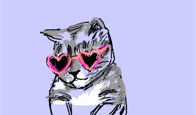 Sylv の 眼鏡 の絵