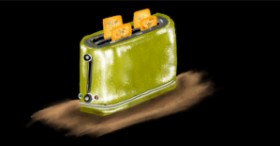 Eclat de Lune の トースター の絵