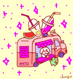 🍒Cherry🌸 の トラック の絵