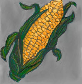 KayXXXlee の トウモロコシ の絵