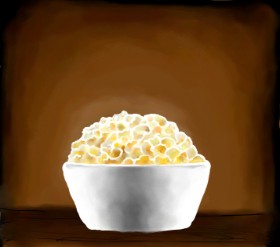 Joze の ポップコーン の絵