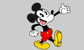 Tim の ミッキーマウス の絵