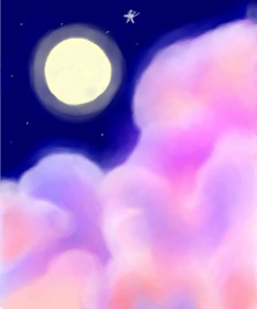 Bri の 雲 の絵