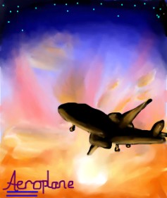 Lovecatx🏴󠁧󠁢󠁳󠁣󠁴󠁿 の 飛行機 の絵