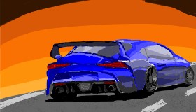 Drawing of Car by Sam