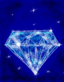 Shine の ダイヤモンド の絵