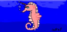 Astha の タツノオトシゴ の絵