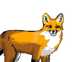 Dokara の キツネ の絵
