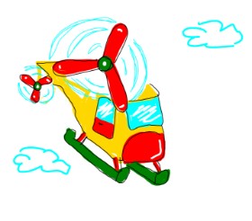 Helikopter - autor: Geo-Pebbles
