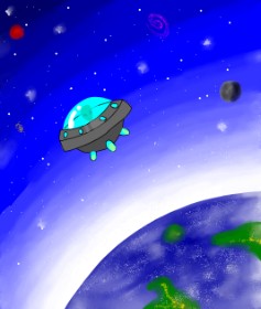 ヴィクトル の 宇宙船 の絵