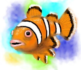 Рисунок на тему «Clownfish» — автор: Dexl