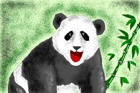 Рисунок на тему «Панда» — автор: Jimmah