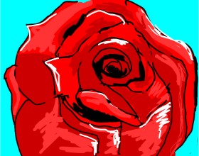 Рисунок на тему «Цветок» — автор: ℤ𝕠𝕖𝕏