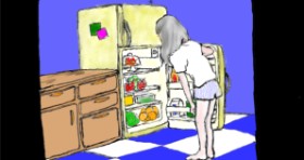 Kühlschrank-Zeichnung von InessA