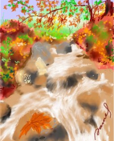 Bugoy の 川 の絵