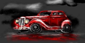 Eclat de Lune の 車 の絵
