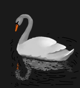 Joze の 白鳥 の絵